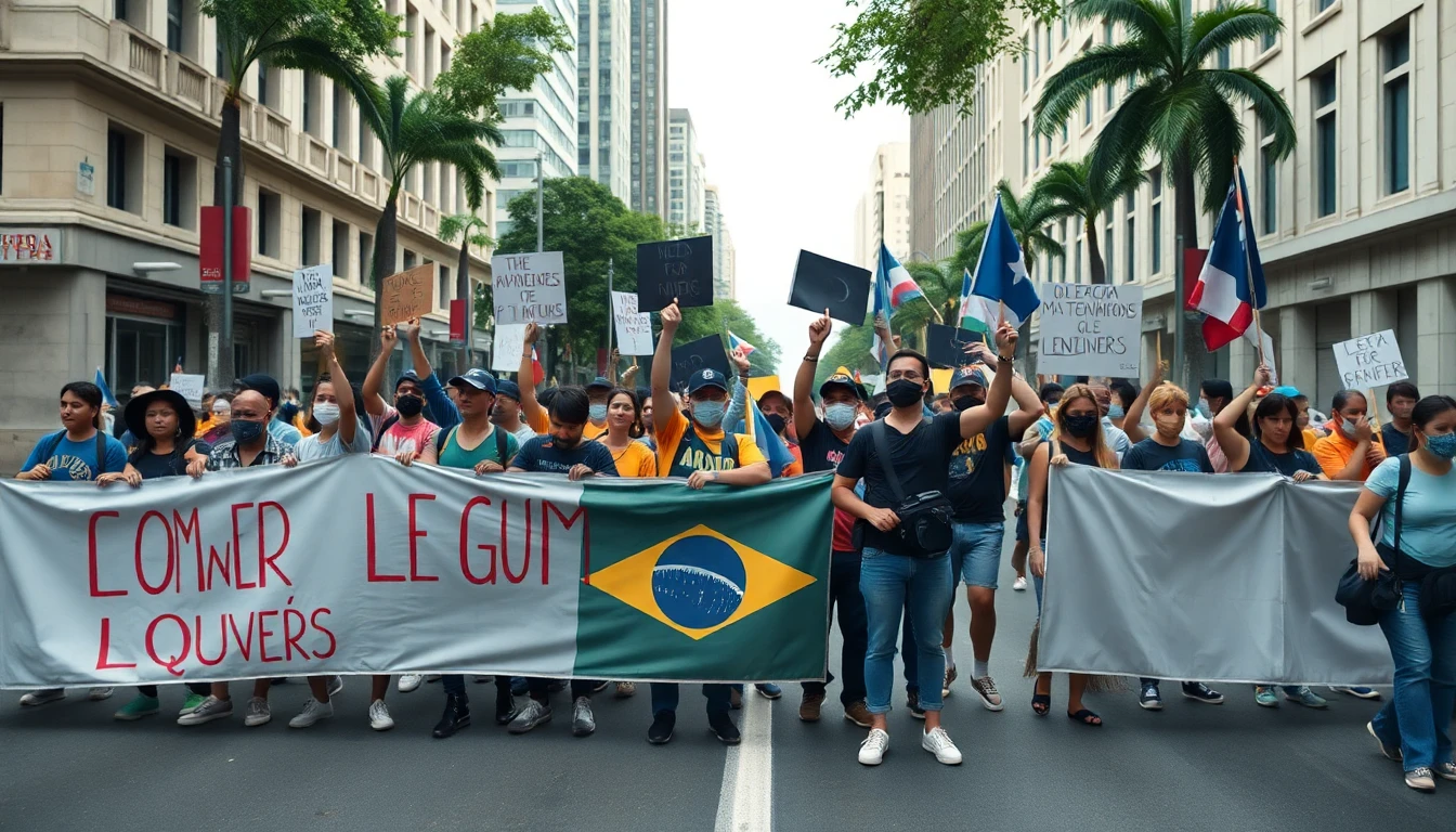 Manifestações contra ação da polícia bloqueiam vias do Rio